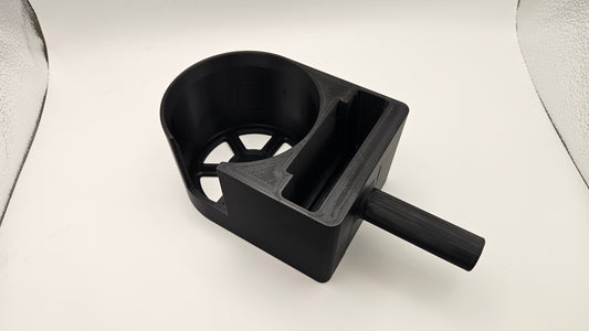 Cupholder & Phone Holder for Forcemech and other Wheelchairs with Tubular Arms