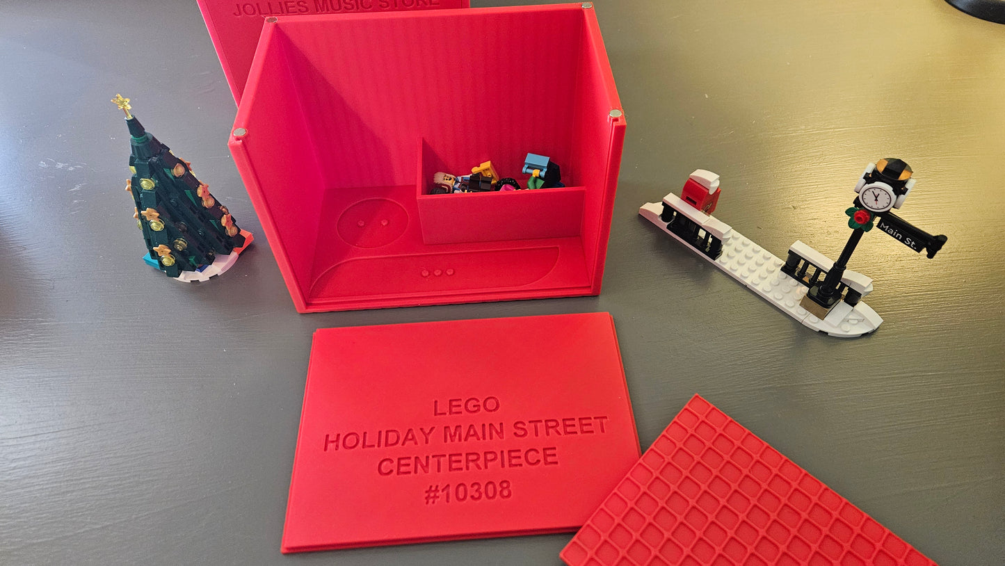 Storage boxes for LEGO® Holiday Main Street Full Collection