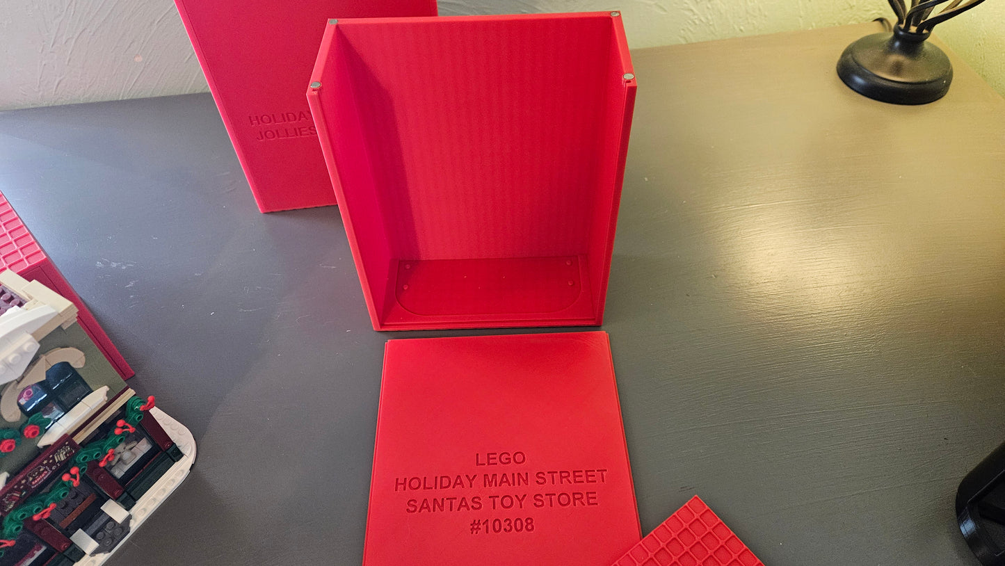 Storage boxes for LEGO® Holiday Main Street Full Collection