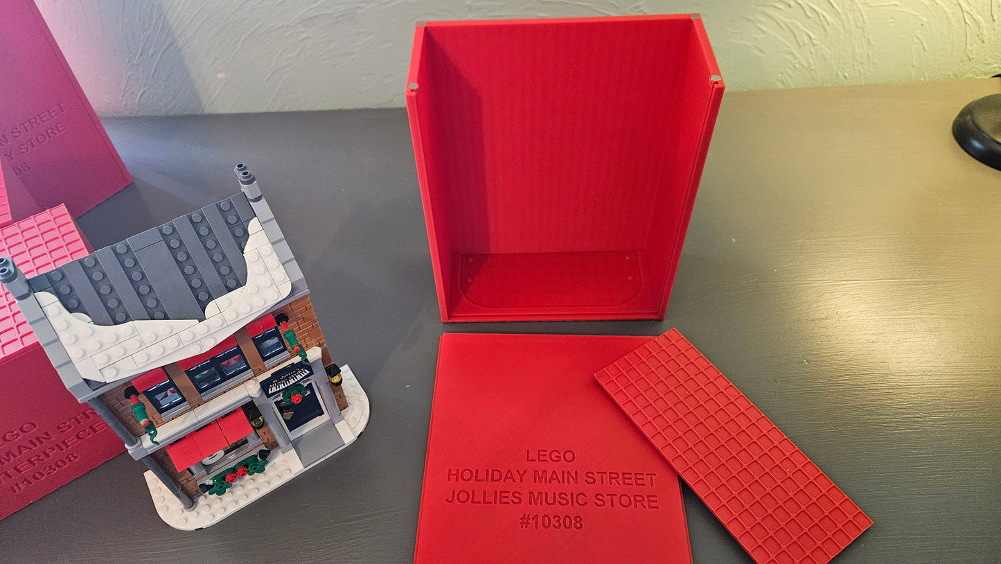 Storage boxes for LEGO® Holiday Main Street Full Collection