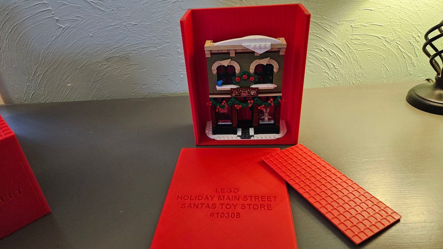 Storage boxes for LEGO® Holiday Main Street Full Collection